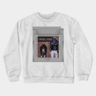 Crystal Castles Game Cartridge Crewneck Sweatshirt